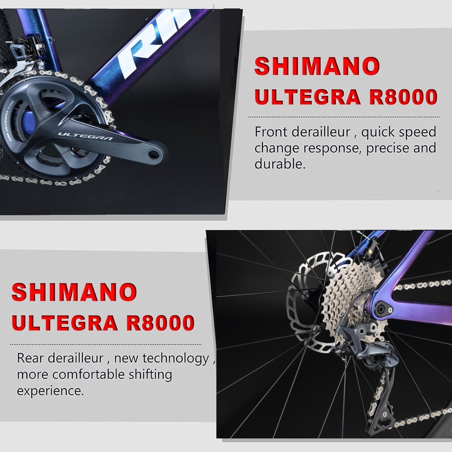 RINOS Carbon Gravel Bike Sandman5.0 Shimano R8000 Ultegra