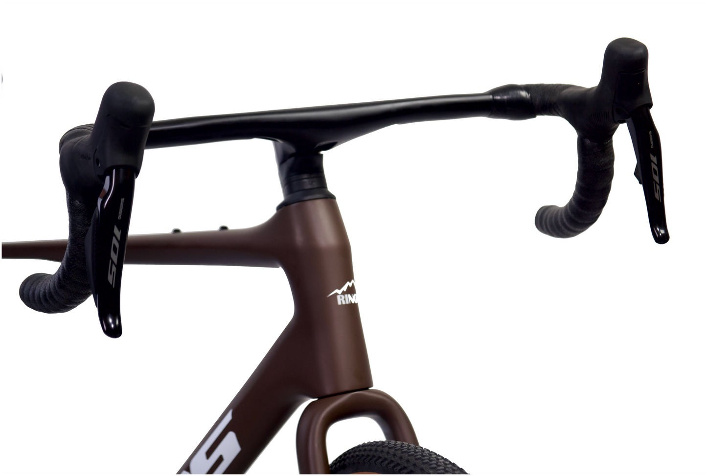 RINOS Carbon Gravel Bike 700C Shimano 105 Di2 R7150 24 speed Sandman 8.0