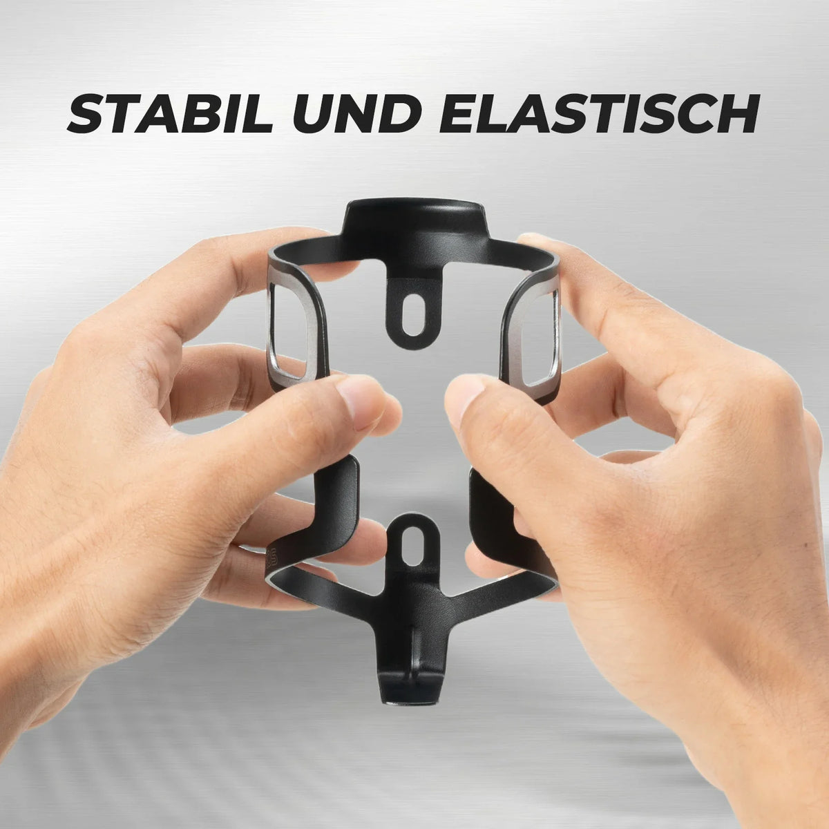 ROCKBROS Fahrrad Flaschenhalter Aluminium 27g für Trinkflaschen bis 75mm