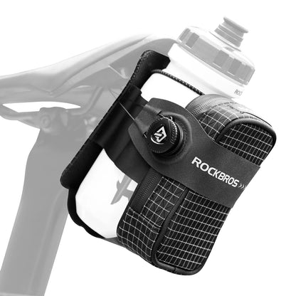 ROCKBROS Fahrrad Satteltaschen mit Drehverschluss System, Wasserabweisend und Reißfeste