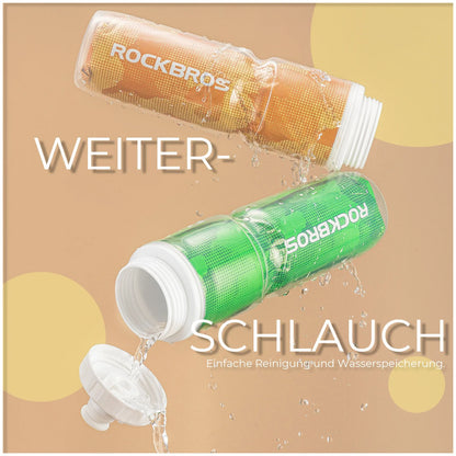 ROCKBROS Fahrrad Trinkflasche 670ML Drückbare