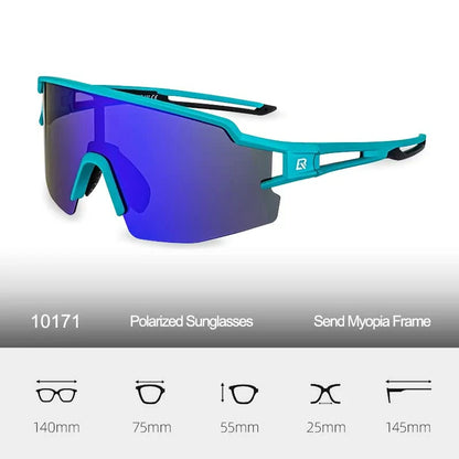 ROCKBROS Fahrradbrille Polarisierte Sonnenbrille UV400 SP204