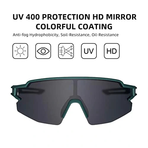 ROCKBROS Fahrradbrille Polarisierte Sonnenbrille UV400 SP204