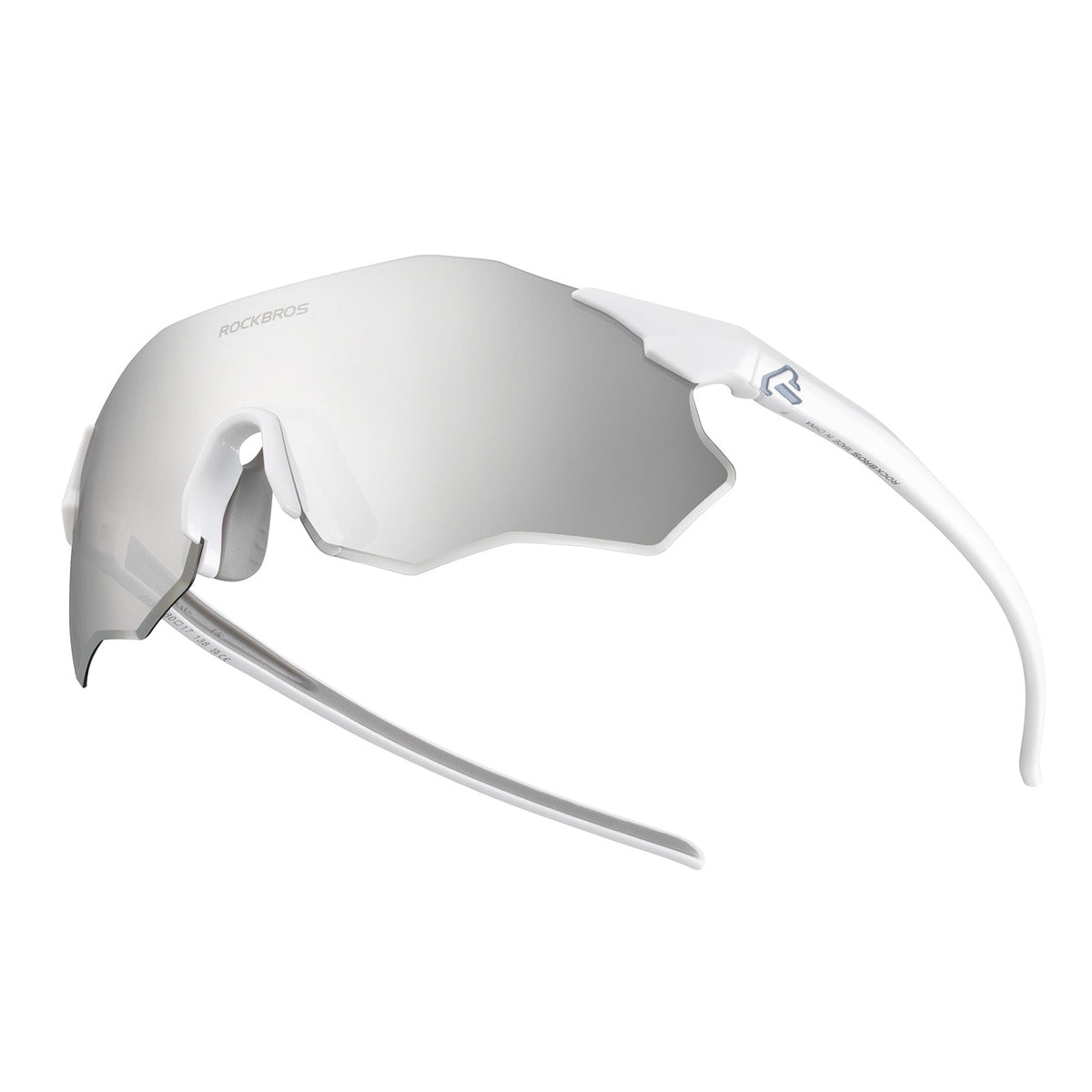 ROCKBROS Fahrradbrille Verspiegelte Gläser UV400-Schutz Ohne Rahmen -SWIFT