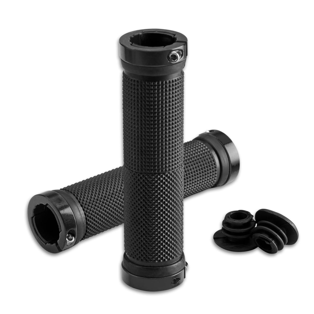 ROCKBROS Fahrradgriffe 22mm mit Aluminium Lock-On System
