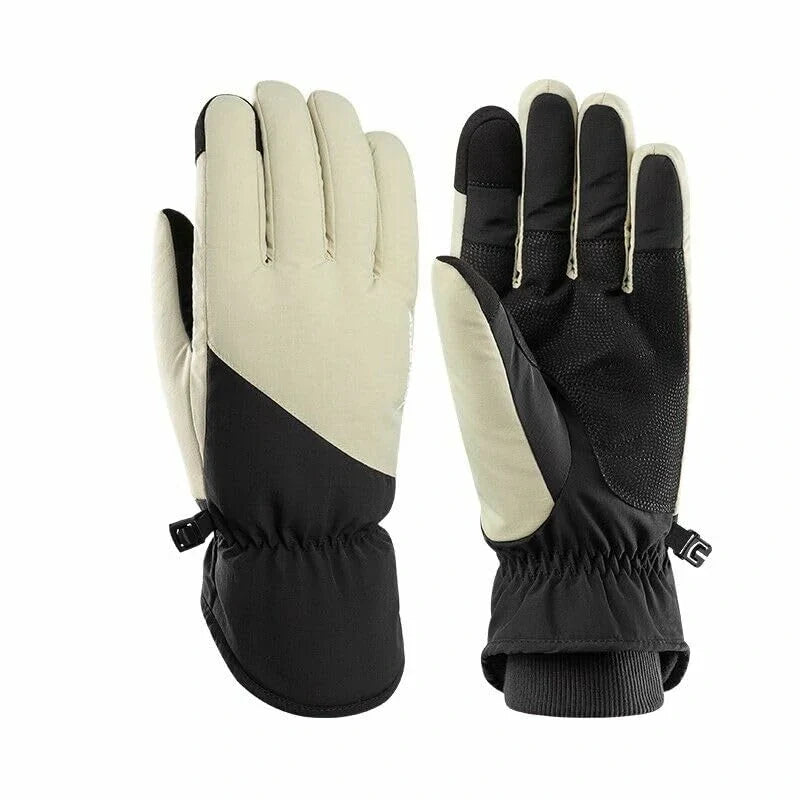 ROCKBROS Fahrradhandschuhe Warme Winddicht Handschuhe mit Touchfunktion