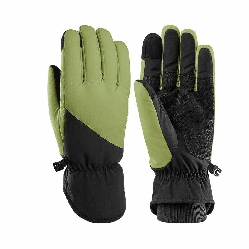 ROCKBROS Fahrradhandschuhe Warme Winddicht Handschuhe mit Touchfunktion
