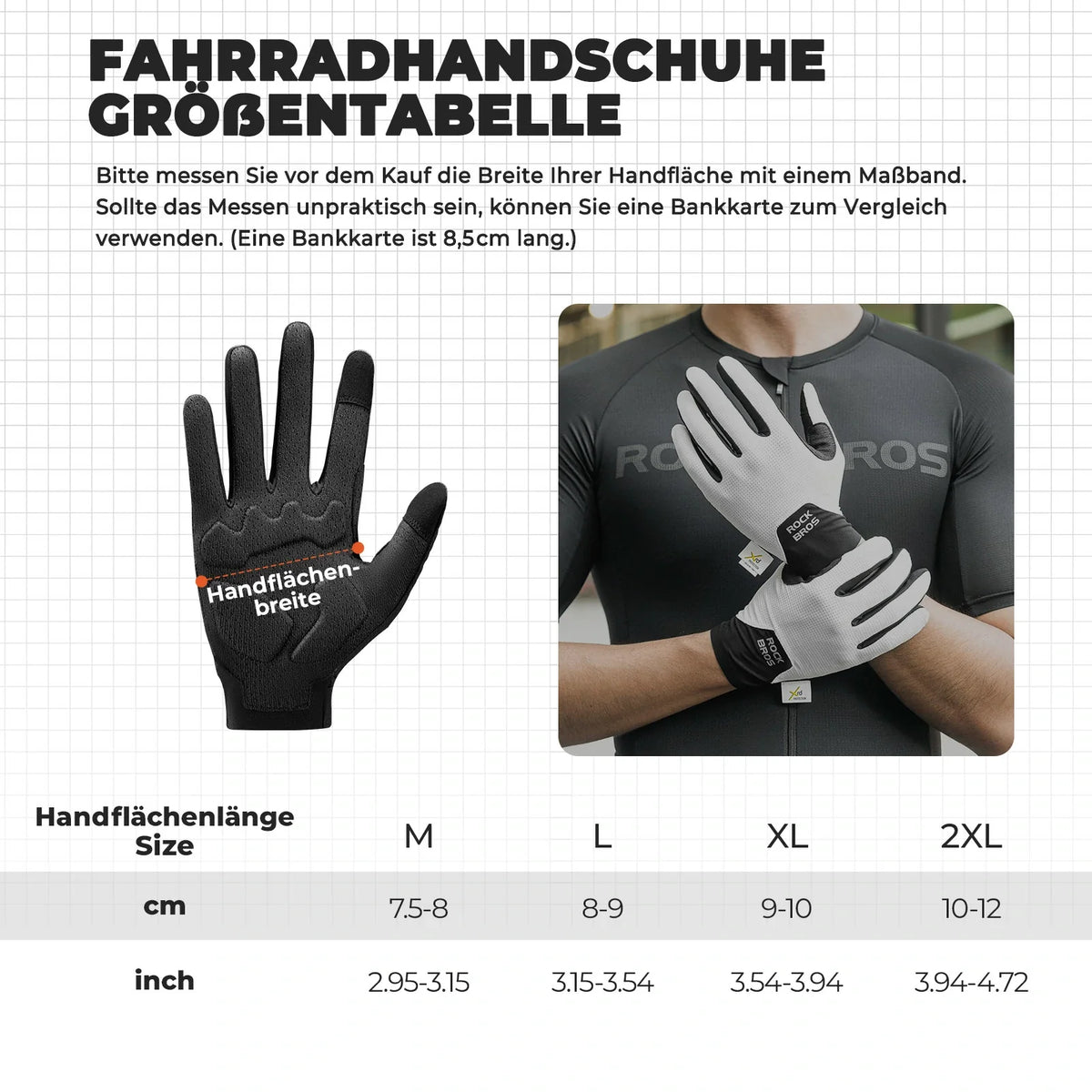 ROCKBROS Fahrradhandschuhe