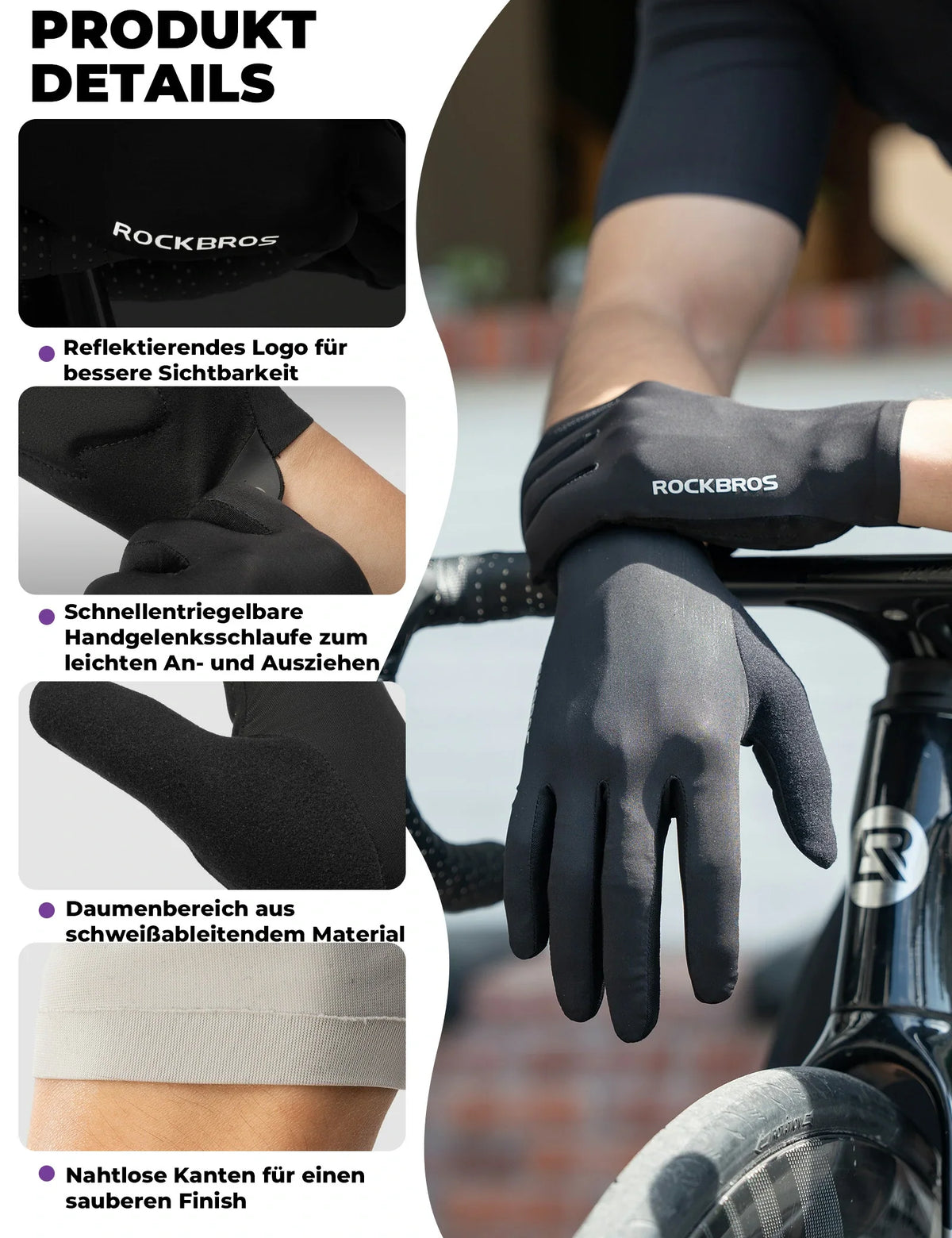 ROCKBROS Fahrradhandschuhe