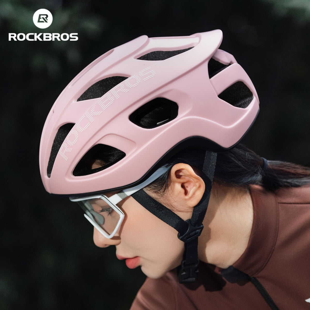 ROCKBROS Fahrradhelm 58-62cm Leichtgewicht 240g Antibakteriell
