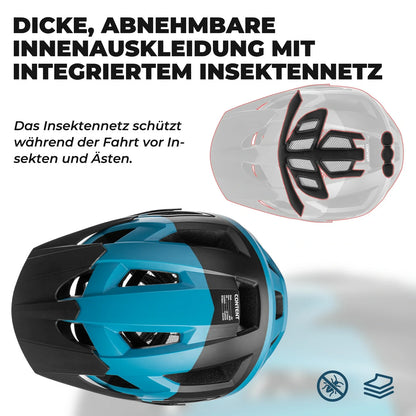ROCKBROS Fahrradhelm Einheitsgröße 56-62 cm