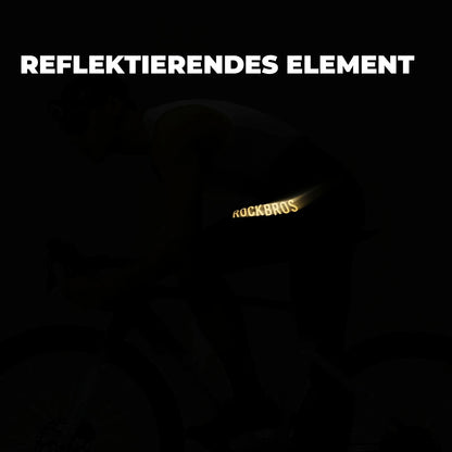 ROCKBROS Fahrradhose Kurz Herren, Gepolstert 3D Schnitt Radlerhose