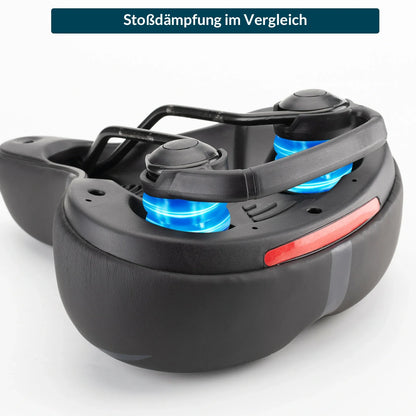 ROCKBROS Fahrradsattel mit Memory-Foam, Bequem & Druckentlastend
