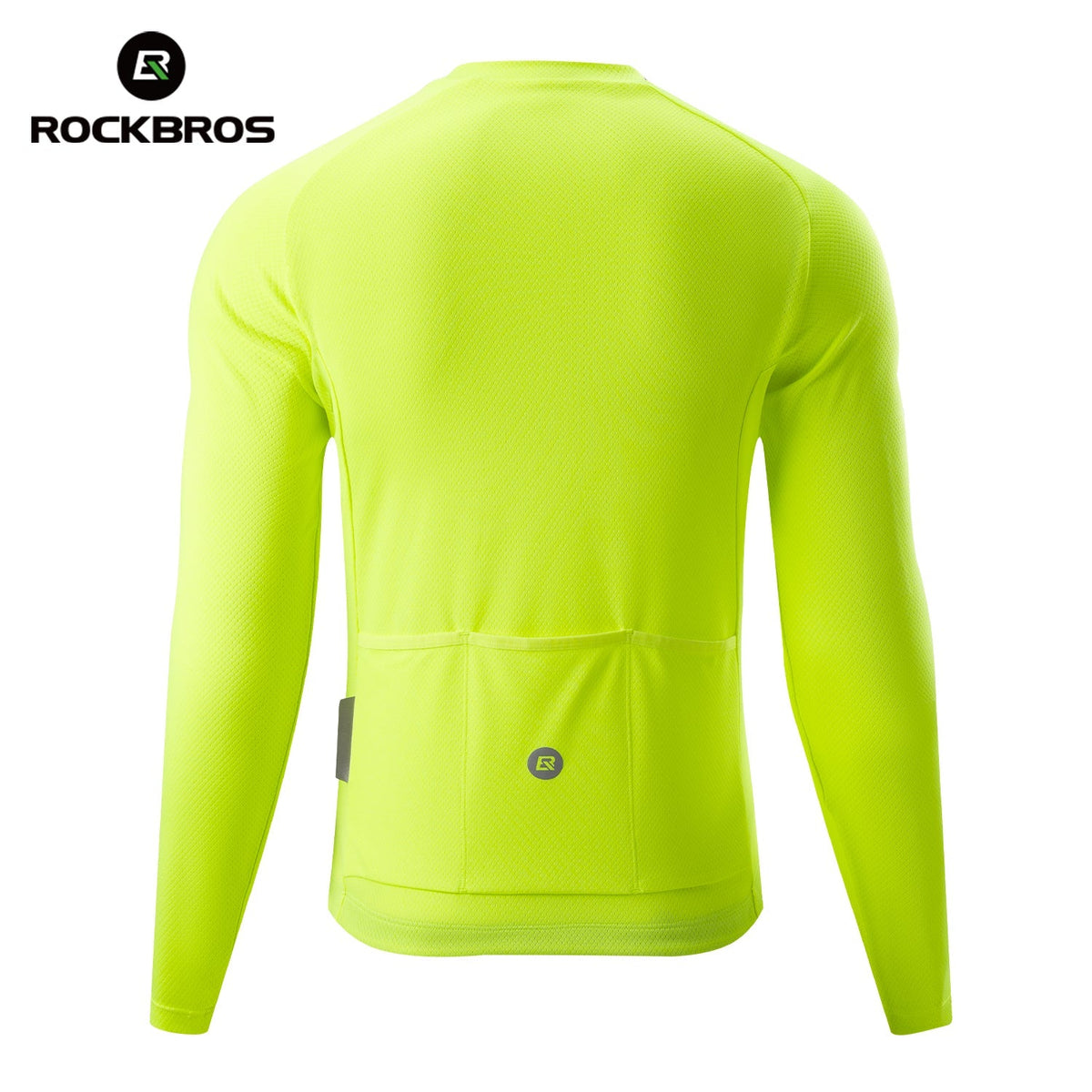 ROCKBROS Fahrradtrikot Langarm mit kurzem Frontreißverschluss - Modell YDCX011