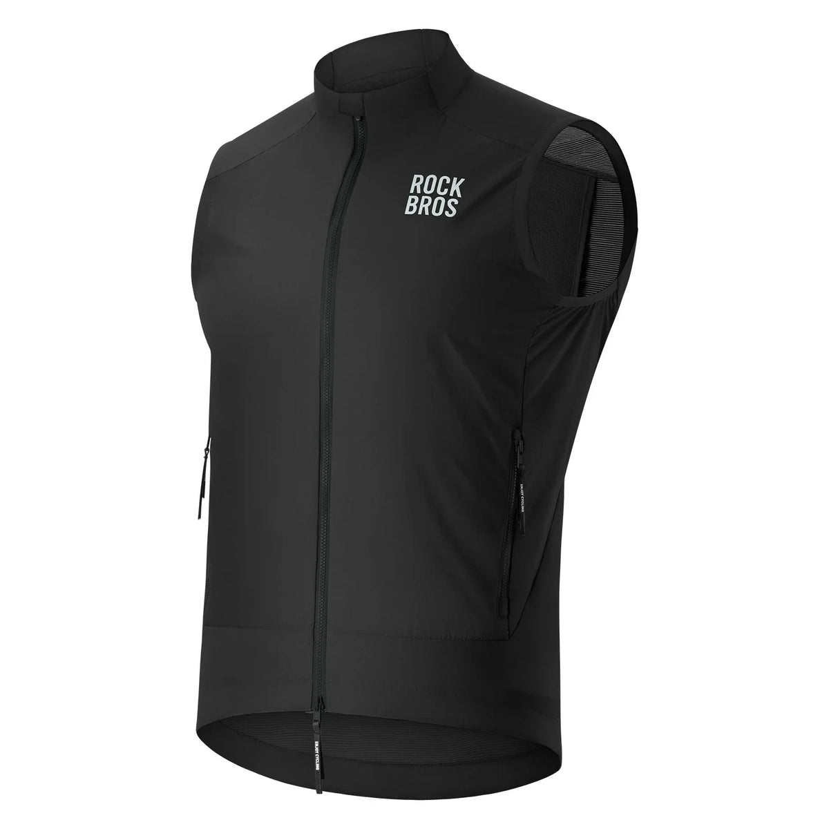 ROCKBROS Fahrradweste Winddicht Leicht Atmungsaktiv Schnelltrocknend, Faltbar Radweste