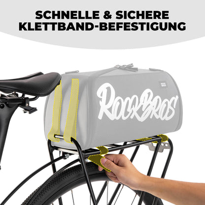 ROCKBROS Faltbare Einteiler-Gepäckträgertasche für den Gepäckträger