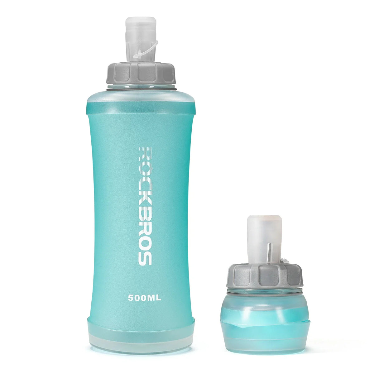 ROCKBROS Faltbare Fahrrad Trinkflasche, Leicht BPA-frei