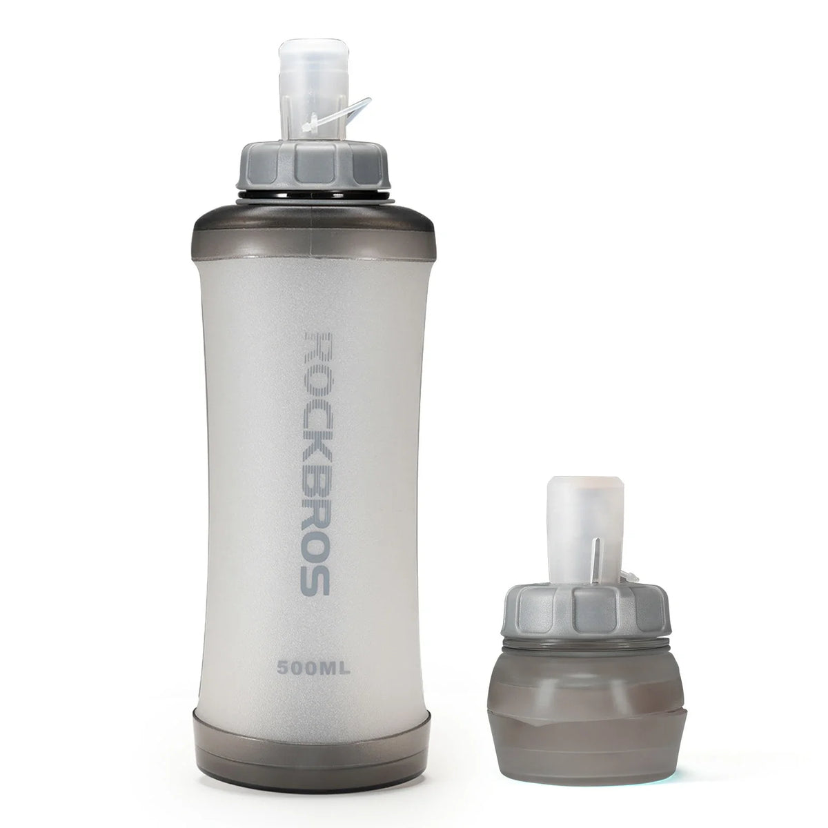 ROCKBROS Faltbare Fahrrad Trinkflasche, Leicht BPA-frei