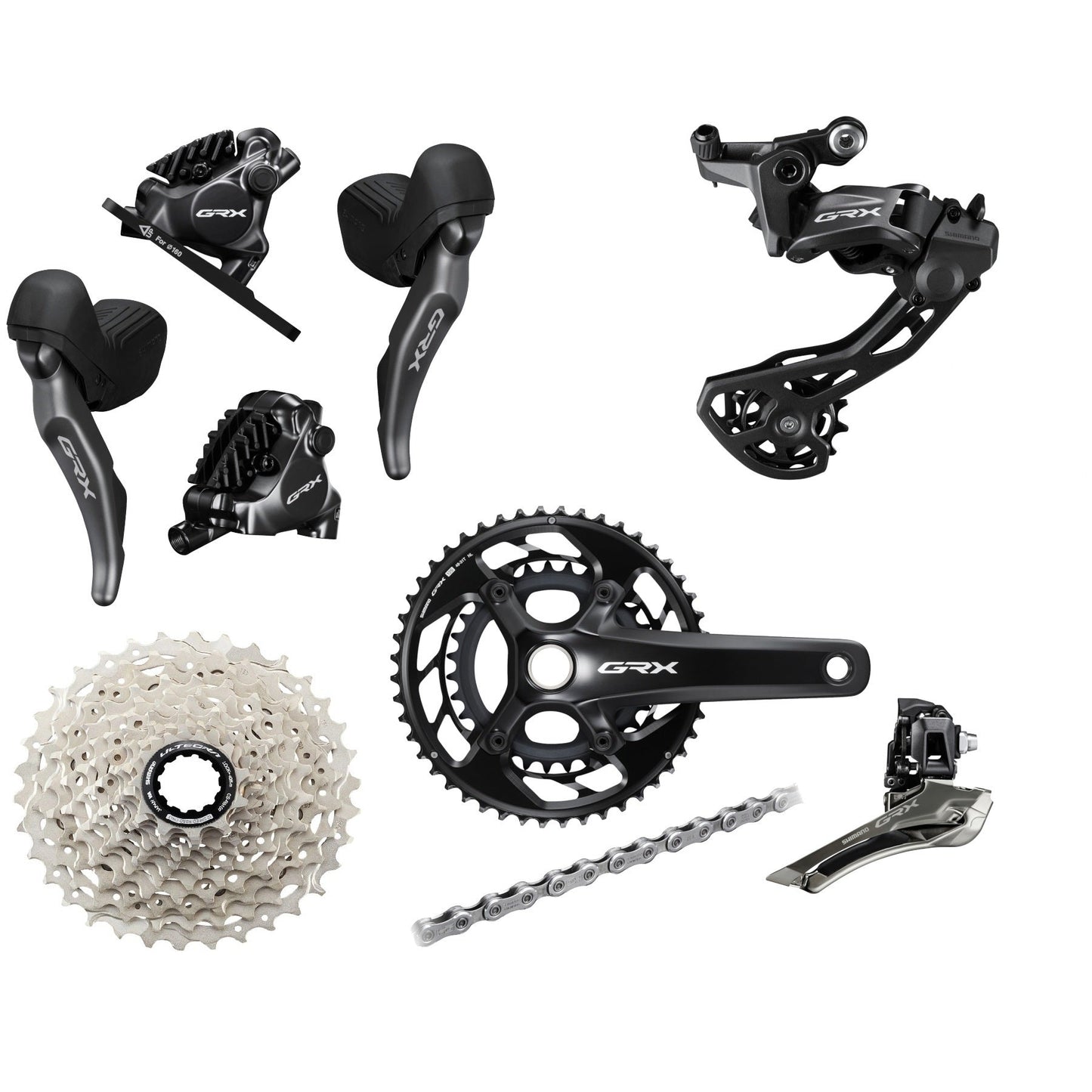 Shimano GRX RX820 2x12-speed groupset
