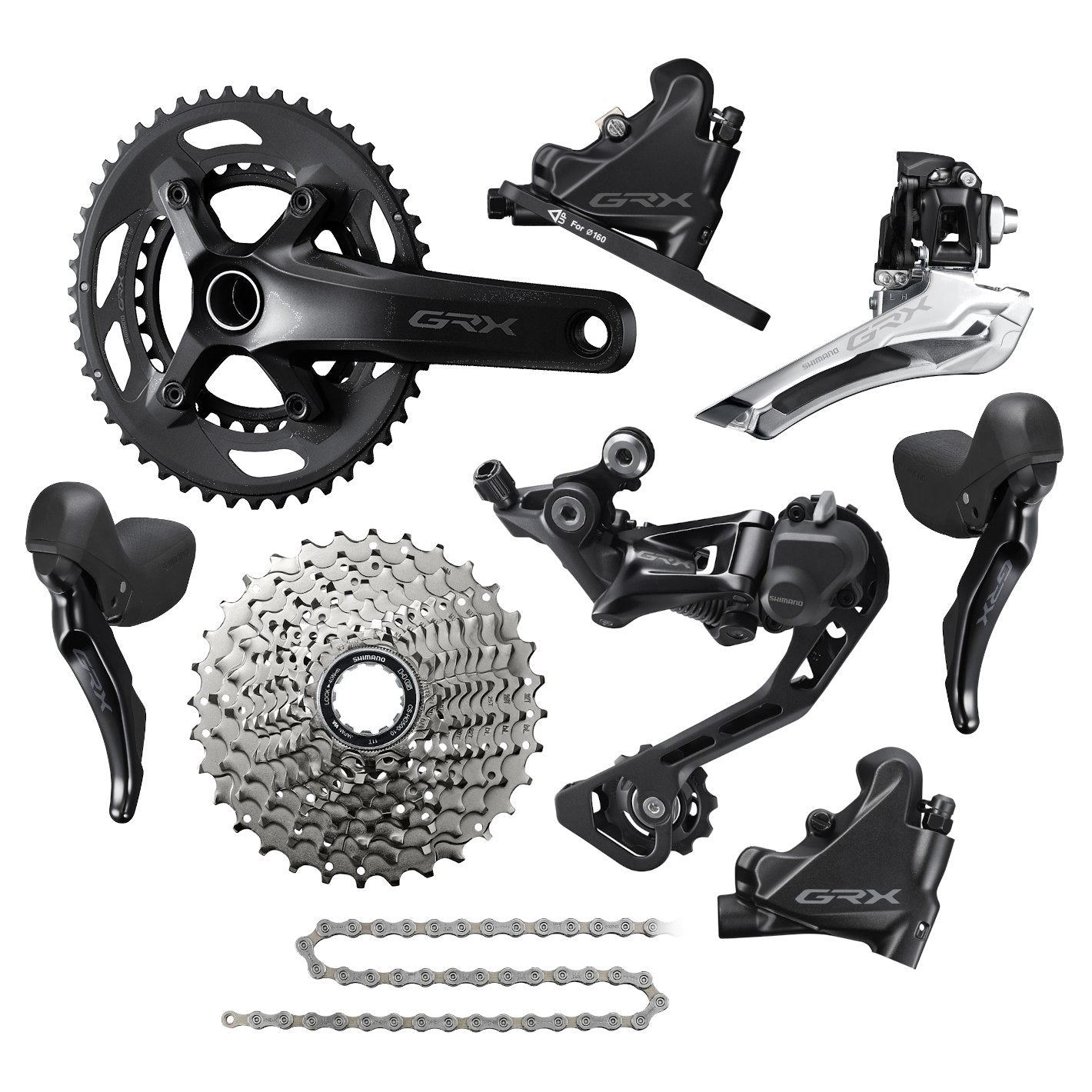 Shimano GRX RX400 2x10-speed groupset