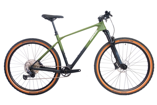 RINOS Gaia2X Carbon MTB Shimano Deore 12 speed 19 inch Hardtail Rockshox