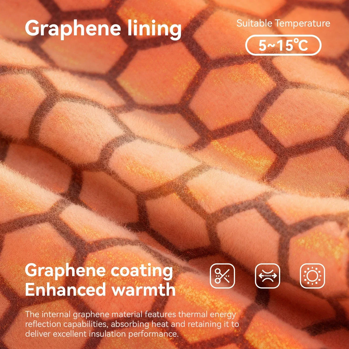 ROCKBROS Graphene Winter-Fahrradhandschuhe von 5°C bis 15°C