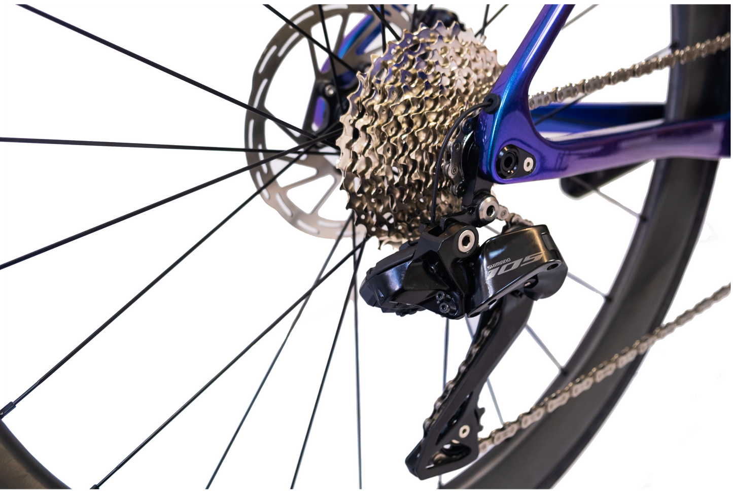 RINOS Full Carbon Road Bike Shimano 105 Di2 R7150 24 speed Odin 6.1