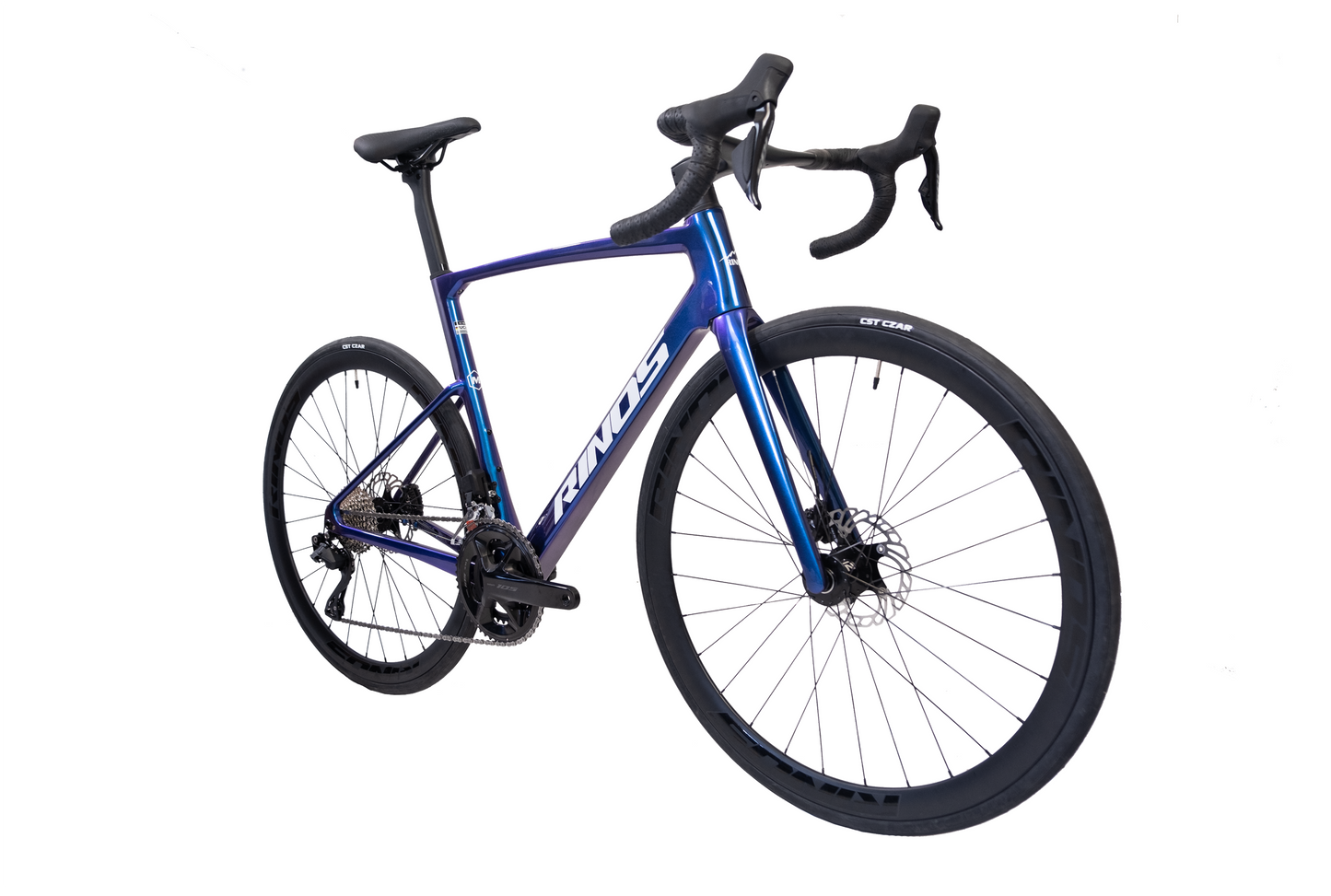 RINOS carbon road bike 700C Shimano 105 Di2 R7150 24 speed Odin 6.0