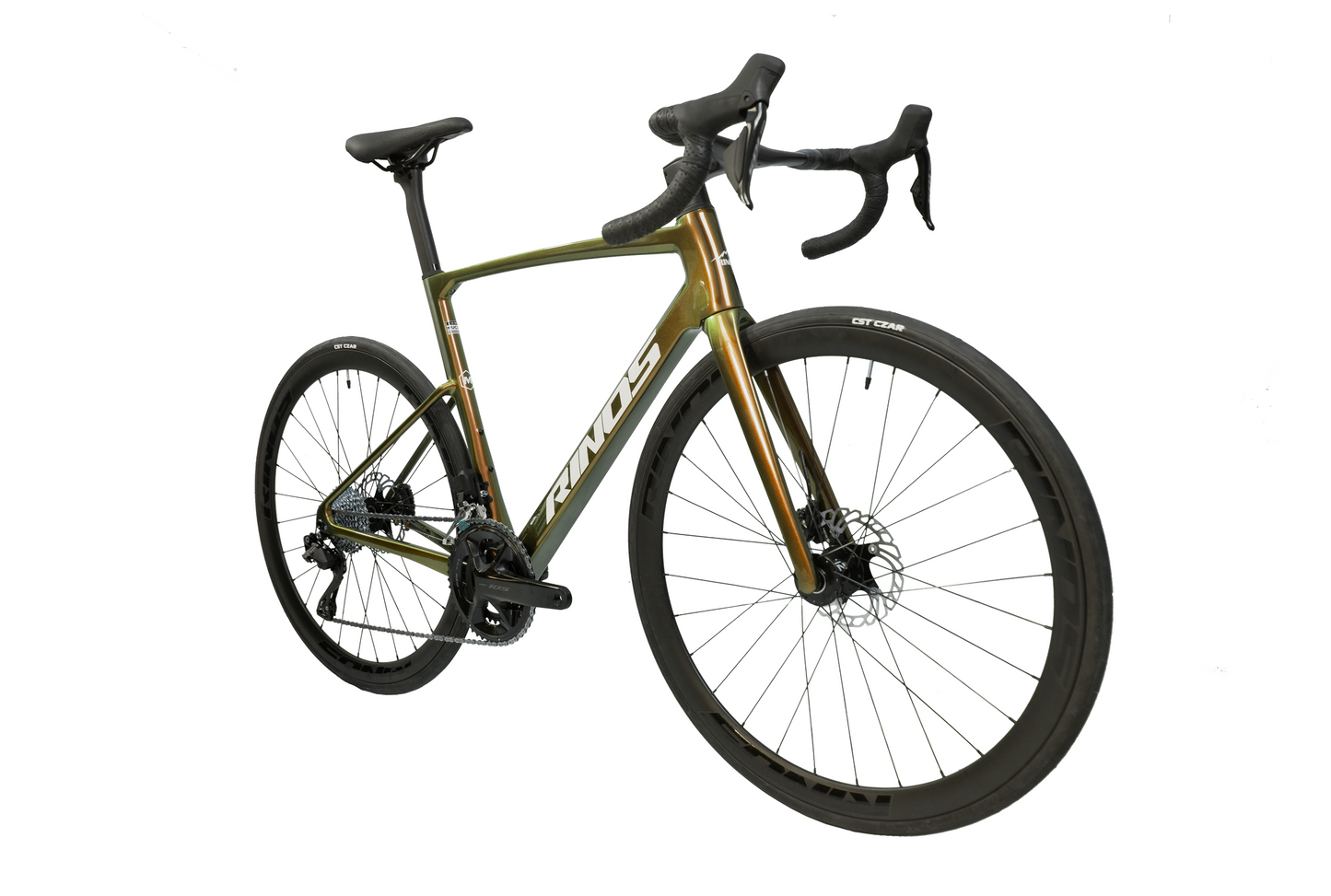 RINOS carbon road bike 700C Shimano 105 Di2 R7150 24 speed Odin 6.0