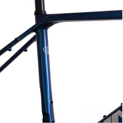 RINOS Gravel frame set with fork seat post handlebar carbon fiber T800 chameleon color