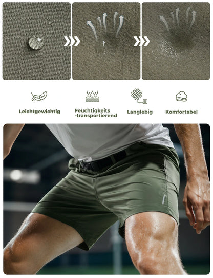 ROCKBROS Herren Sommer Shorts Army Grün