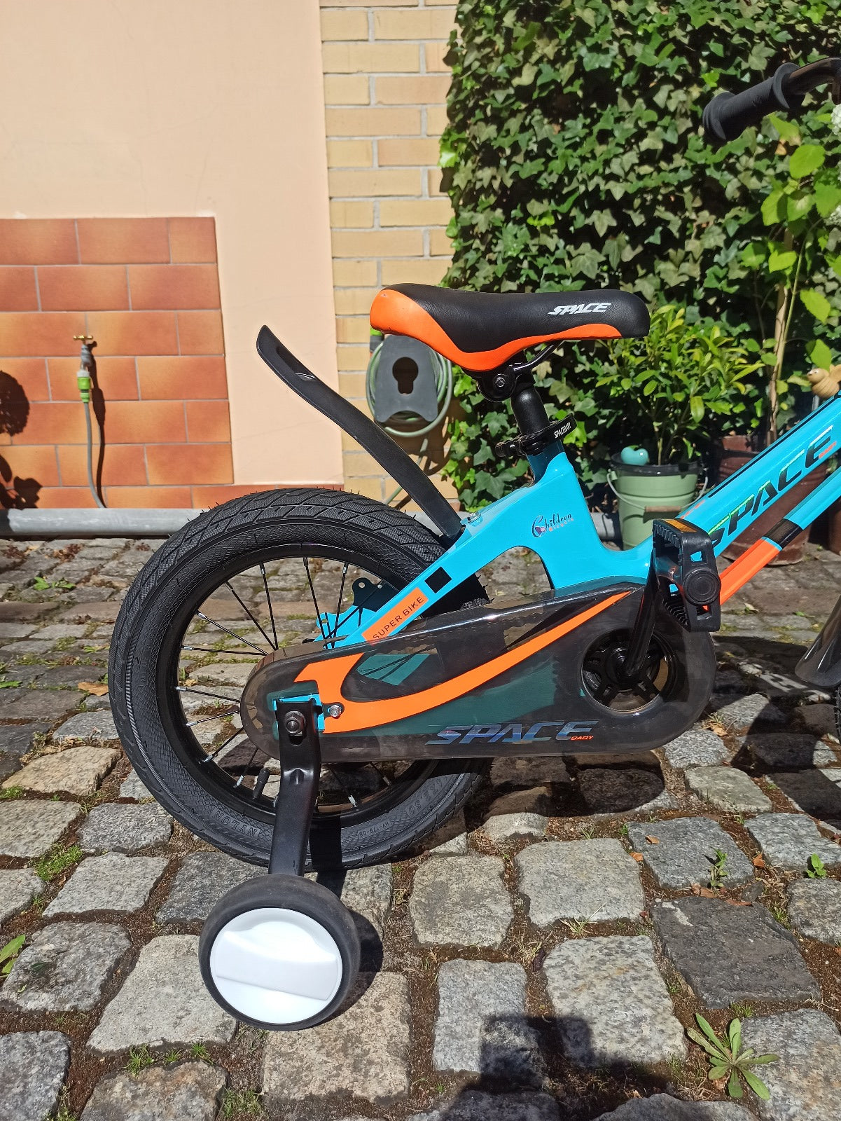 SKYS children's bike from to years 14/16/18 inch blue orange