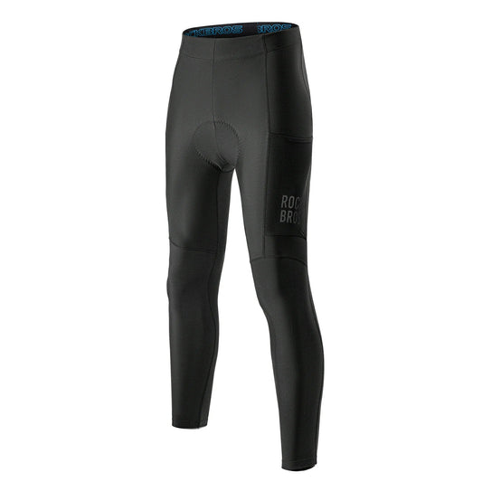 ROCKBROS Lang Fahrradhose für Herren Thermo Radlerhose 3D gepolstert