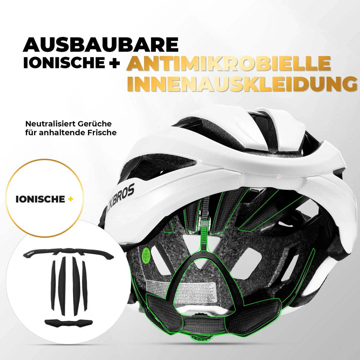 ROCKBROS Leichter Fahrradhelm LK-79