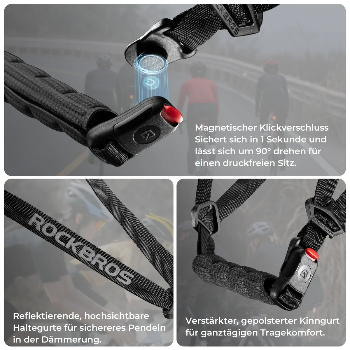 ROCKBROS Leichter Fahrradhelm LK-79