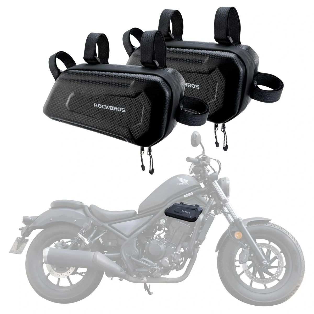 ROCKBROS Wasserabweisende Motorradtasche, 1,5 Liter