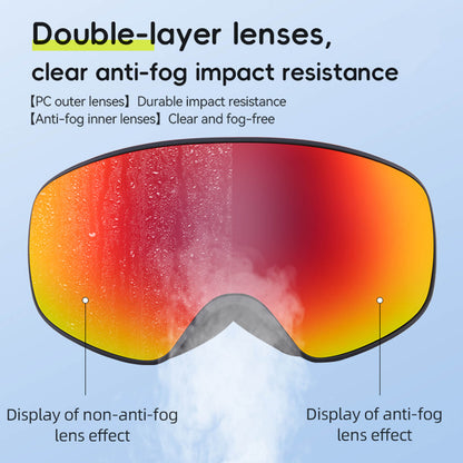 OTG anti-fog ski goggles unisex Qunature