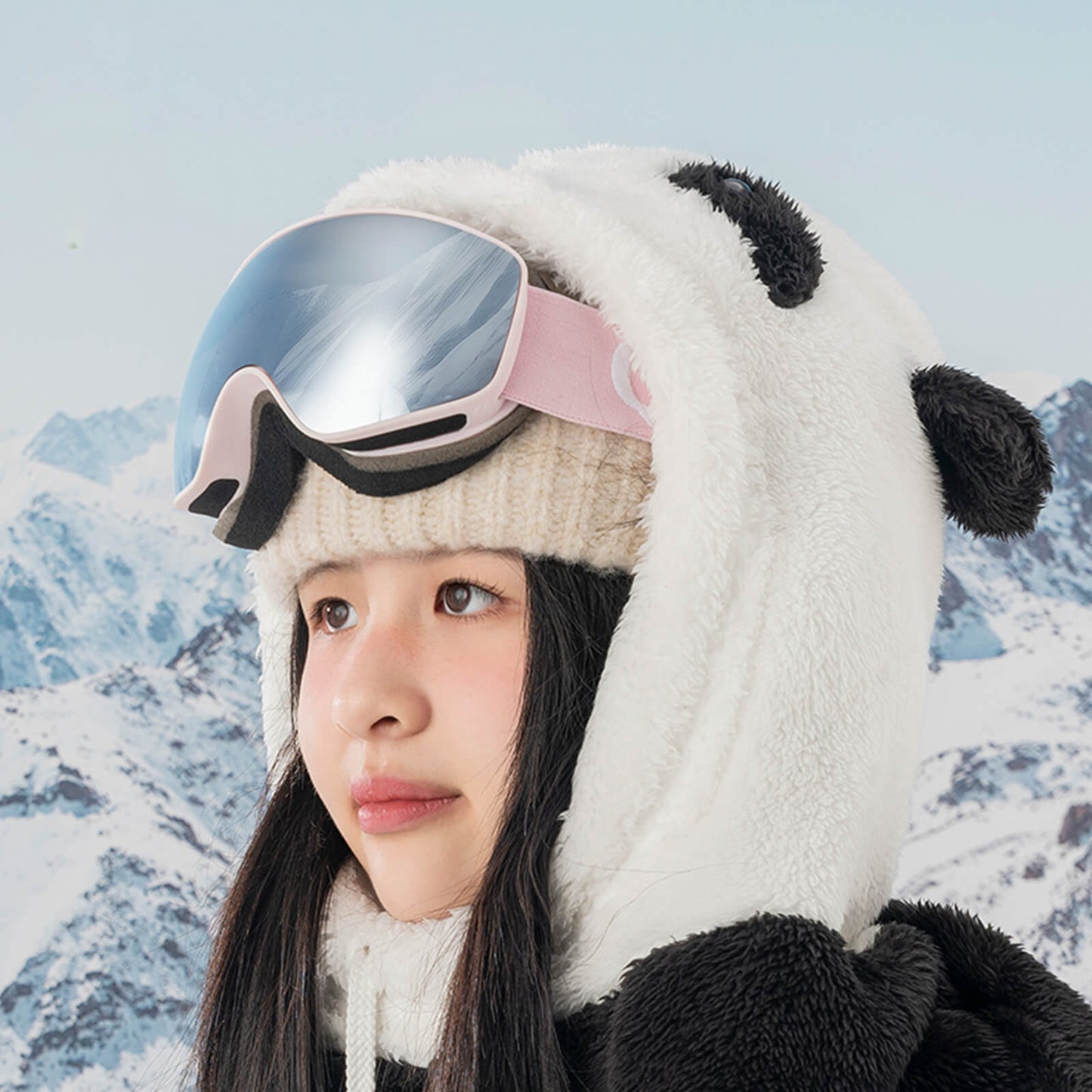 OTG anti-fog ski goggles unisex Qunature