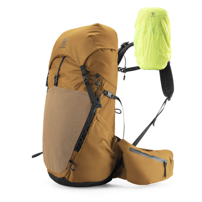 25L breathable hiking backpack - with detachable pocket & side access Quantature
