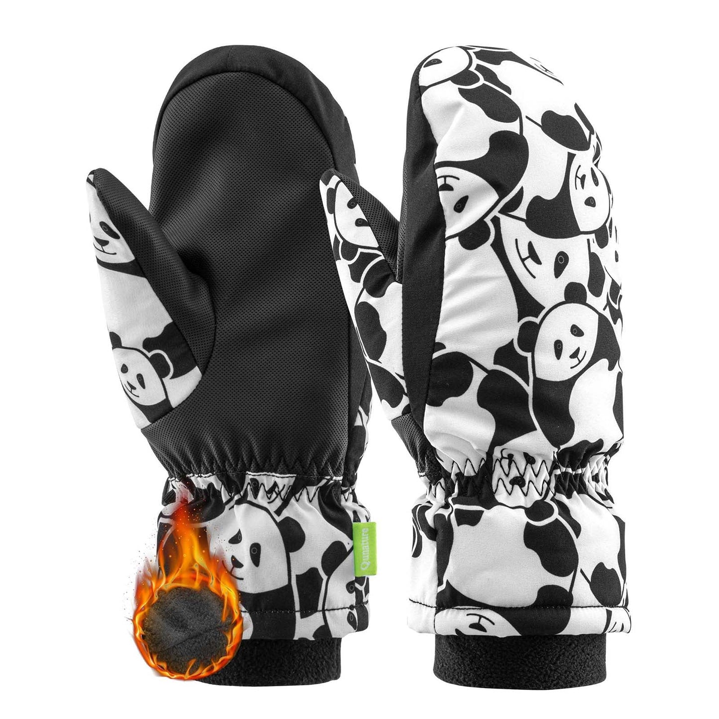 Children's Gloves Windproof Waterproof Warm for Snow and Skiing Quantature