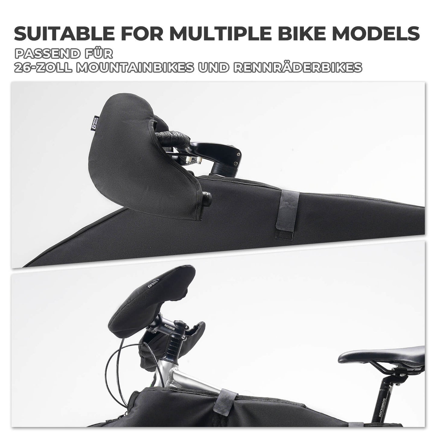 Universal & Shock-Absorbing Handlebar Protectors ROCKBROS