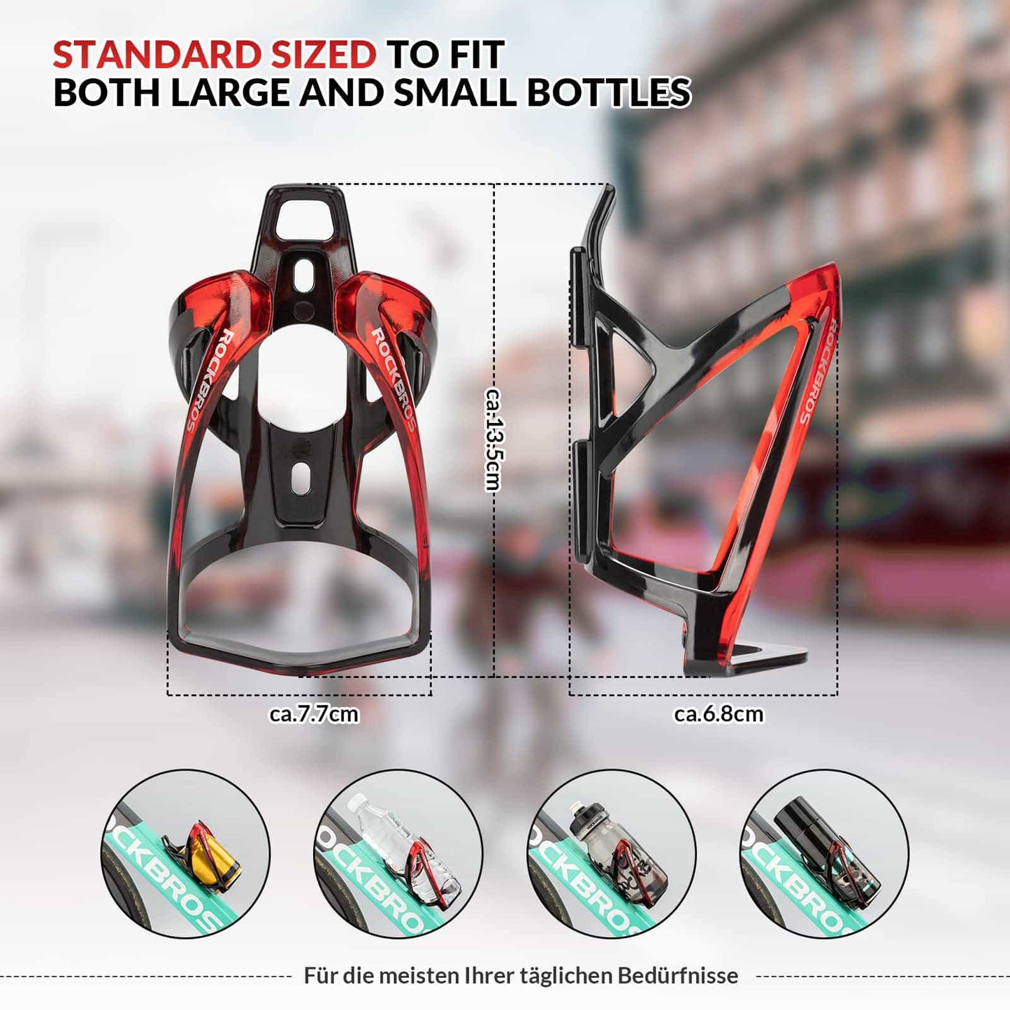 35g Lightweight PC Bicycle Bottle Holder ROCKBROS