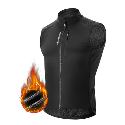 Sleeveless Windproof Cycling Vest Packable Breathable ROCKBROS