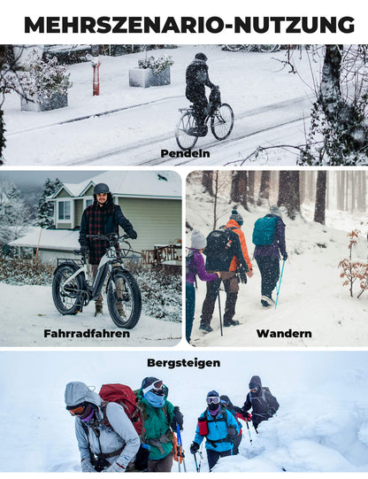 Heated cycling jacket with Type-C connection ROCKBROS