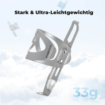 Ultra-lightweight bicycle bottle cage - 33g aluminum alloy for MTB/road bike ROCKBROS