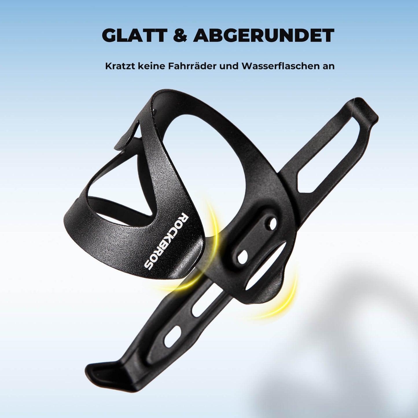 Ultra-lightweight bicycle bottle cage - 33g aluminum alloy for MTB/road bike ROCKBROS