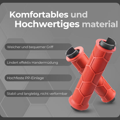 ROCKBROS Fahrrad Lenkergriffe Doppelverschluss für 22,2mm Lenke
