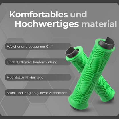 ROCKBROS Fahrrad Lenkergriffe Doppelverschluss für 22,2mm Lenke