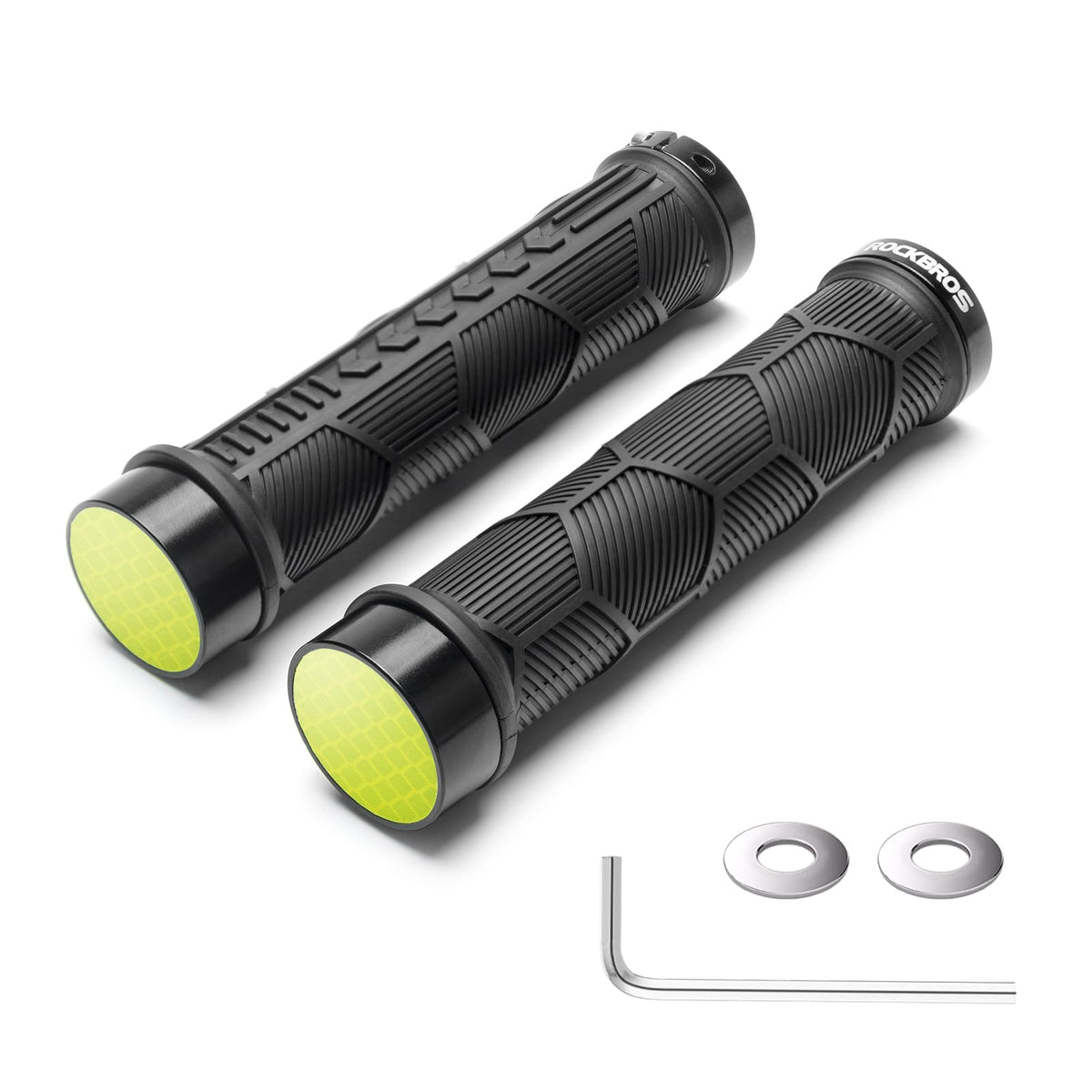 ROCKBROS Fahrrad Lenkergriffe Doppelverschluss für 22,2mm Lenke