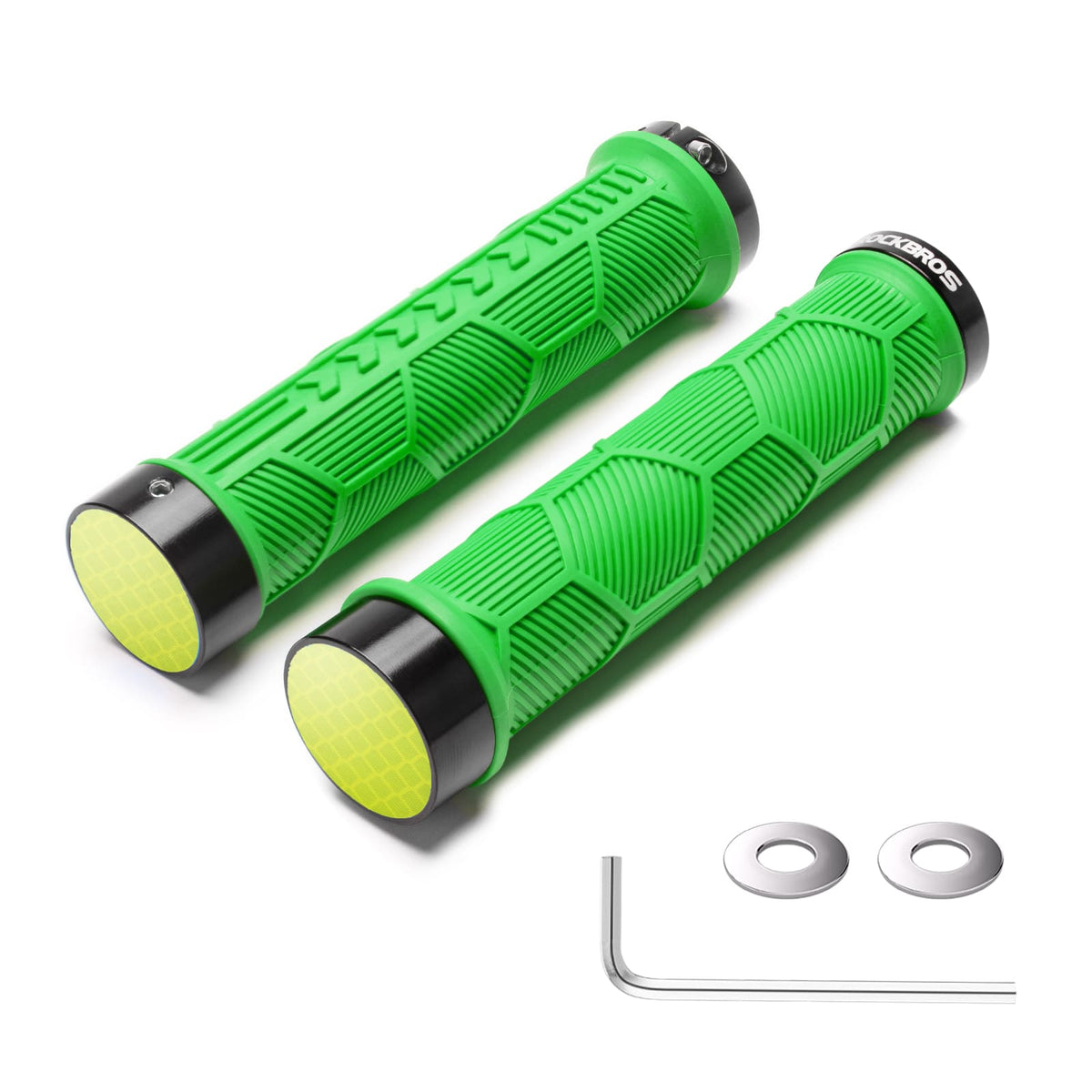 ROCKBROS Fahrrad Lenkergriffe Doppelverschluss für 22,2mm Lenke